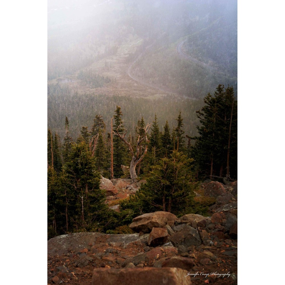 Colorado Rocky Mountains Photography Print – Landscape Wall Art Size 11x14